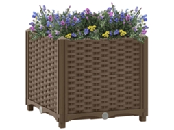 Vidaxl Canteiro Elevado 40x40x38 Cm Polipropileno