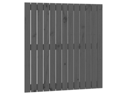 Wall Headboard, Wall Headboards Vidaxl Cinzeto Madeira De Pinho (82.5 X 90 Cm)