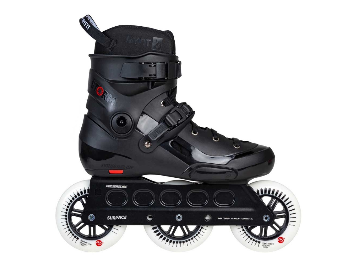 Patina em Linha Storm 110 Preto Eu 41-42Powerslide
