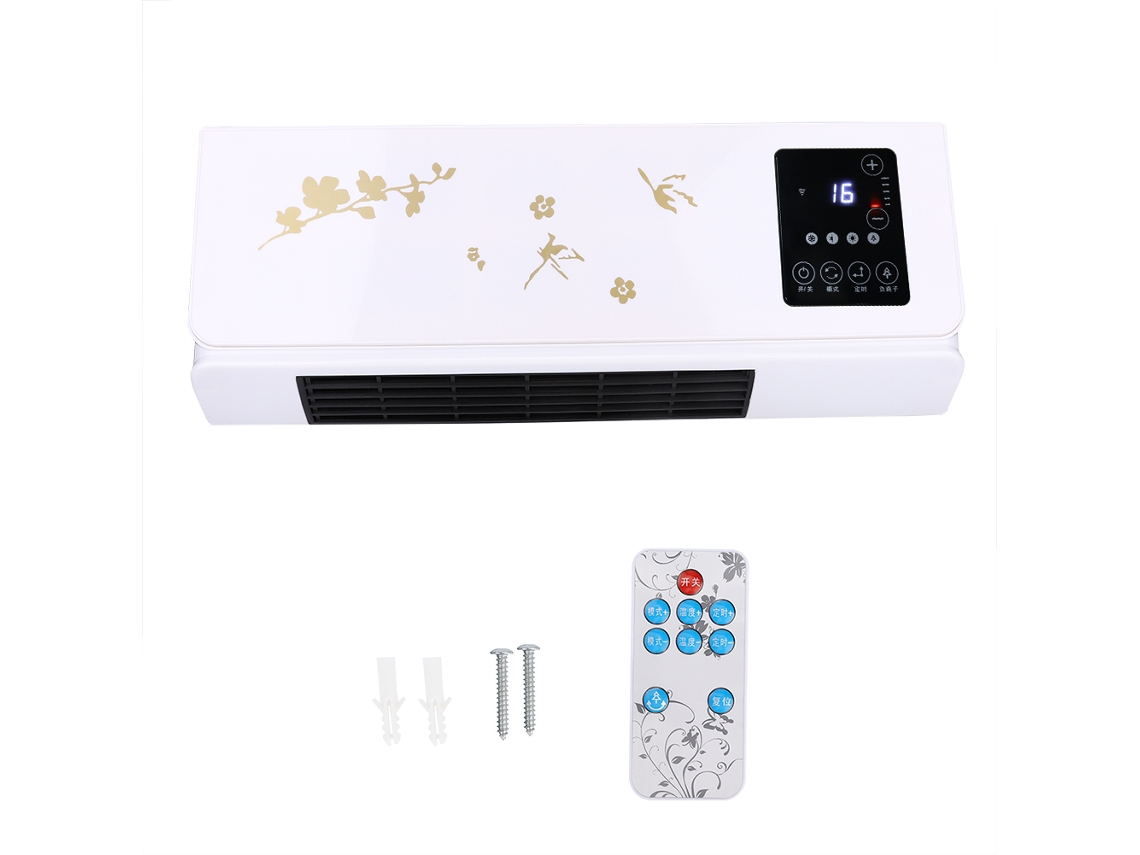 Laxiscreed Aquecedor De Parede 2000w Para Aquecimento E Resfriamento Eficiente