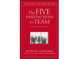 Livro The Five Dysfunctions of a Team de Patrick Lencioni (Inglês - Capa Dura)