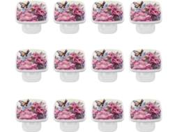 Puxadores Quadrados Para Gavetas De Cômoda, Puxadores Para Armários De Cozinha, 12 Peças, Borboletas E Flores, Puxadores