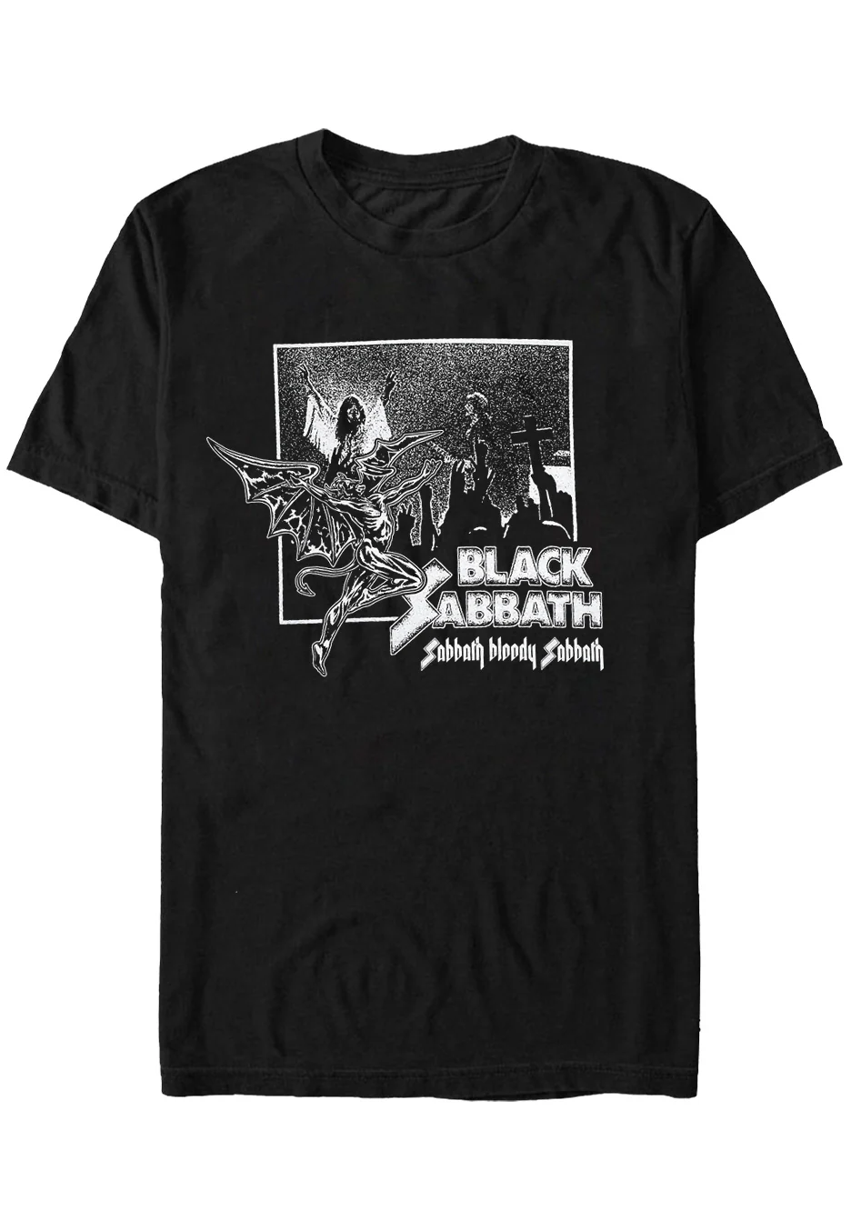 Size:xxxl Rockinstone Black Sabbath - Bloody Sabbath - T-shirt Unisex Adults