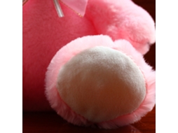 Urso De Pelúcia 22cm Branco Fofo Iluminado Boneca De Pelúcia Para Crianças Adultos