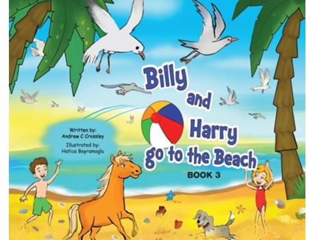 Livro Billy And Harry Go To The Beach De Andrew Crossley (inglês)