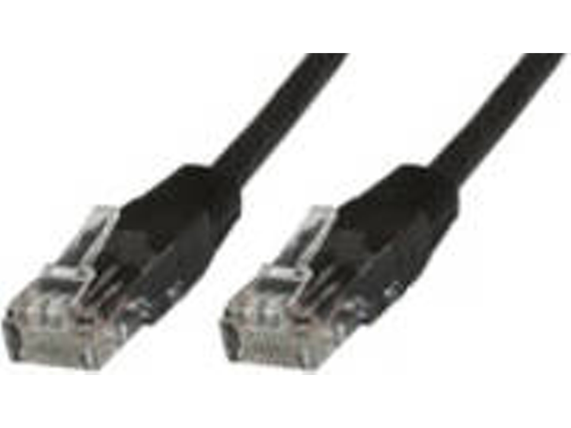 Cabo de Rede MICROCONNECT (RJ45 - 50 cm - Preto)