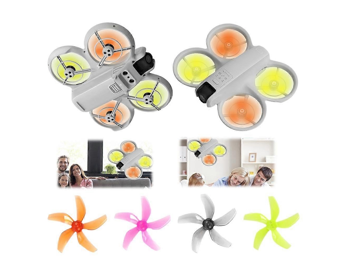 Hélices Coloridas De 5 Pás, Multicoloridas, Compatíveis Com Ne Brilvibera
