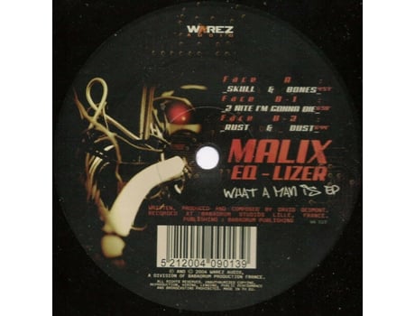 Vinil What A Man Is Ep Warez Audio