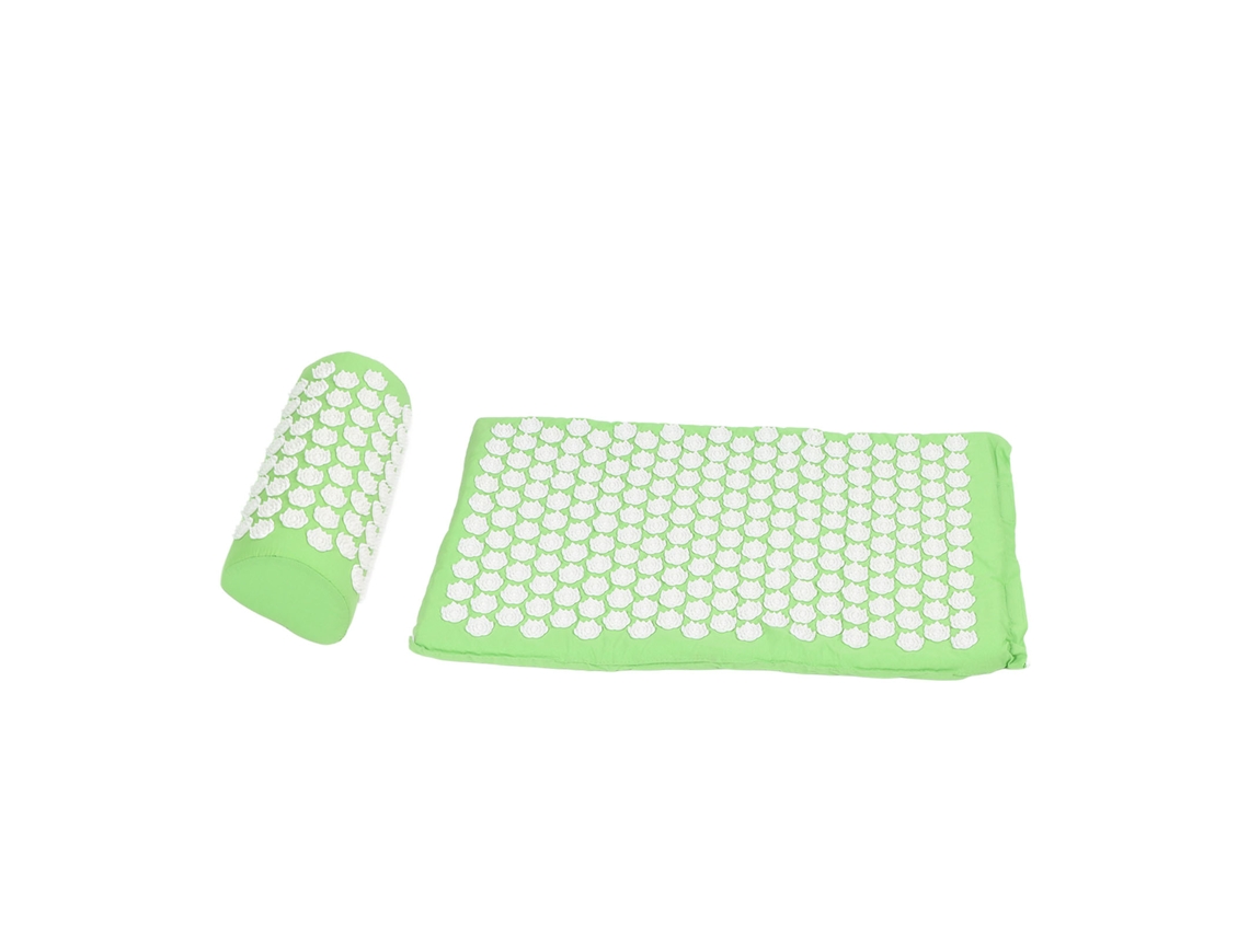 Set De Tapete E Almofada De Acupressão Para Massagem E Relaxamento No Yoga