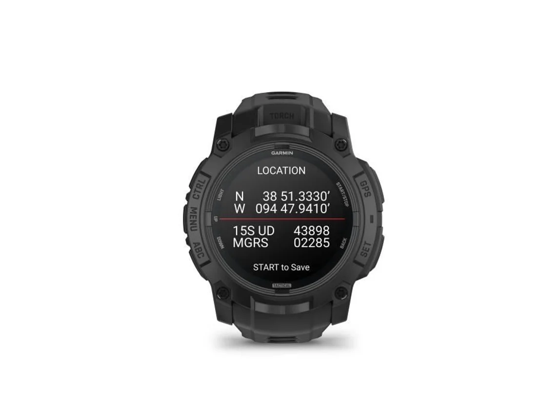 Relógio EDesportoivo Conectado Gps Garmin Instinct 3 Edição Tática Amoled 1,3 50 Mm Preto