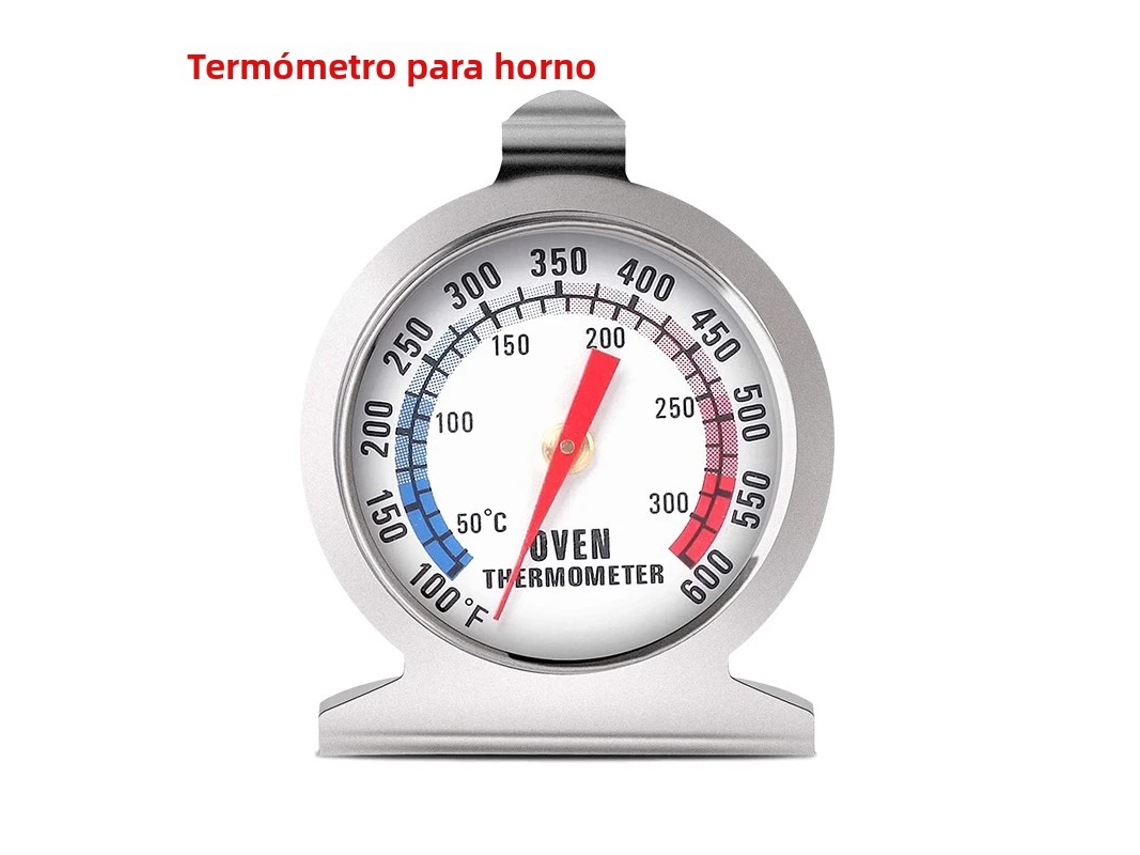 Termômetro para Forno de Congelamento, Termômetro para Forno Grill, Aço Inoxidável MDUG (temporizador de Forno)