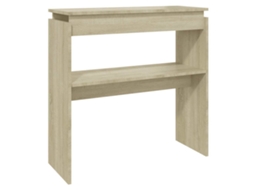 Console Table, Console Tables Vidaxl Marrom Madeira Processada (n/a)