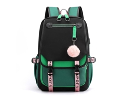 Mochila Escolar para Estudantes Leve Impermeável Nylon 5