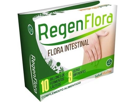 Suplemento Alimentar SALUDALKALINA Regenflora (30 cápsulas)
