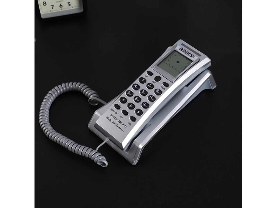Telefone Com Fio Prata Slowmoose