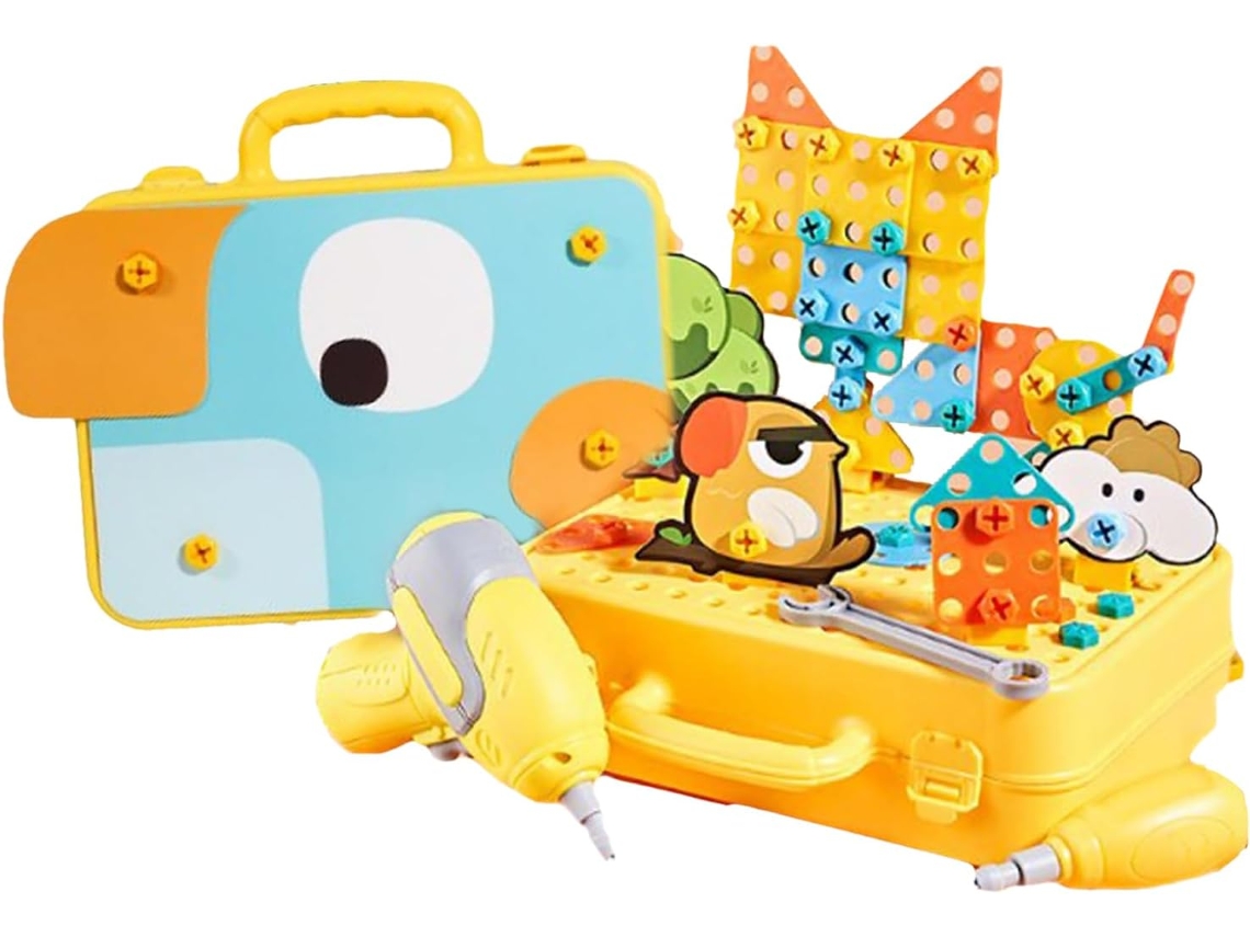 Bancada De Trabalho Para Jogos De Mesa Multifuncionais E Realistas | Oficina De Ferramentas Infantil Vayotoy