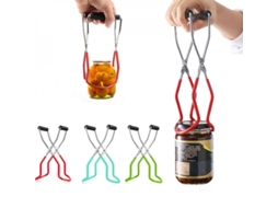 Suporte para potes de conserva Rebe-gripper em aço inoxidável, resistente ao calor, com capa antiderrapante e proteção anti-odor para cozinhar Axb Bluea