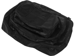 De 3 Sacos Organizadores De Viagem Nuobesty Em Poliéster Preto, Grande Capacidade, Leves E Compactos