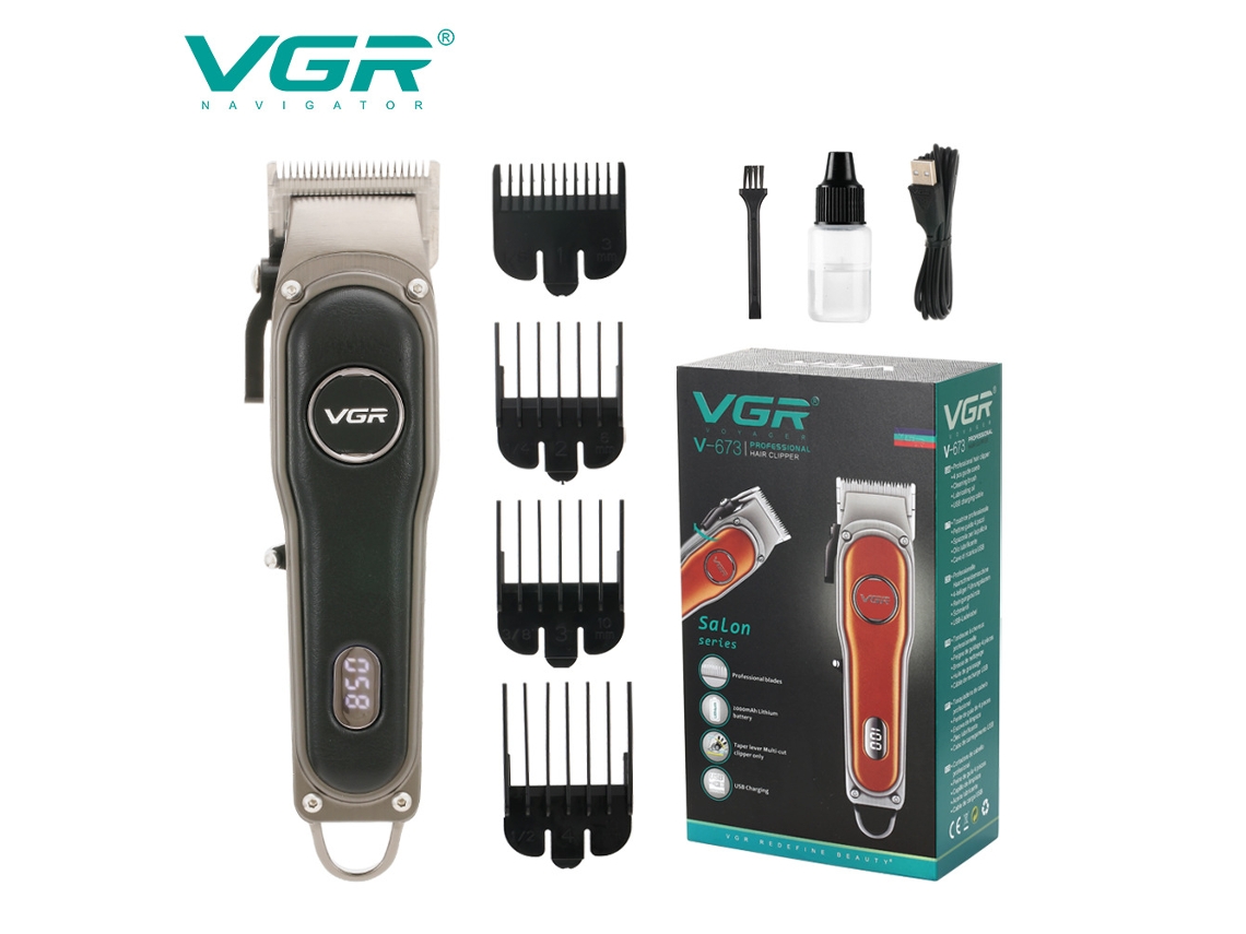 (laranja) Máquina De Cortar Pelos Para O Corpo Em Metal E Couro, Máquina De Cortar Pelos Elétrica De Alta Potência Com Visor Digital Lcd.