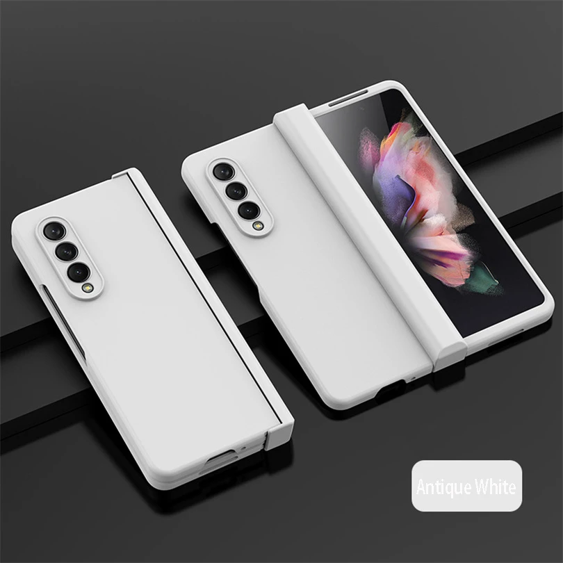(branca, Galaxy Z Fold7) Capa Para Celular Em Policarbonato, Compatível Com Samsung, Capa Protetora Dobrável Ultrafina Com Dobradiça.