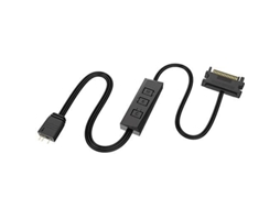 Controlador Rgb Akasa Vegas Controlador Fosco Manual 40 Cm Sata 15 Pinos
