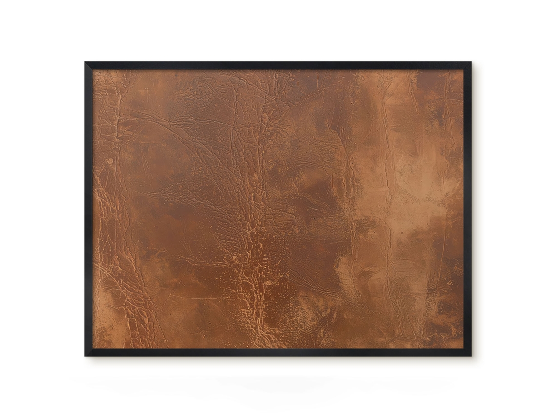 Quadro de parede magnético com textura enferrujada para escritório Espelharte (80x60 cm)