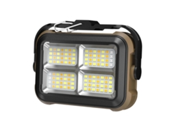 Lanterna Led Portátil Para Acampamento Com Energia Solar E Gancho Giratório Para Emergência Olysi Shop