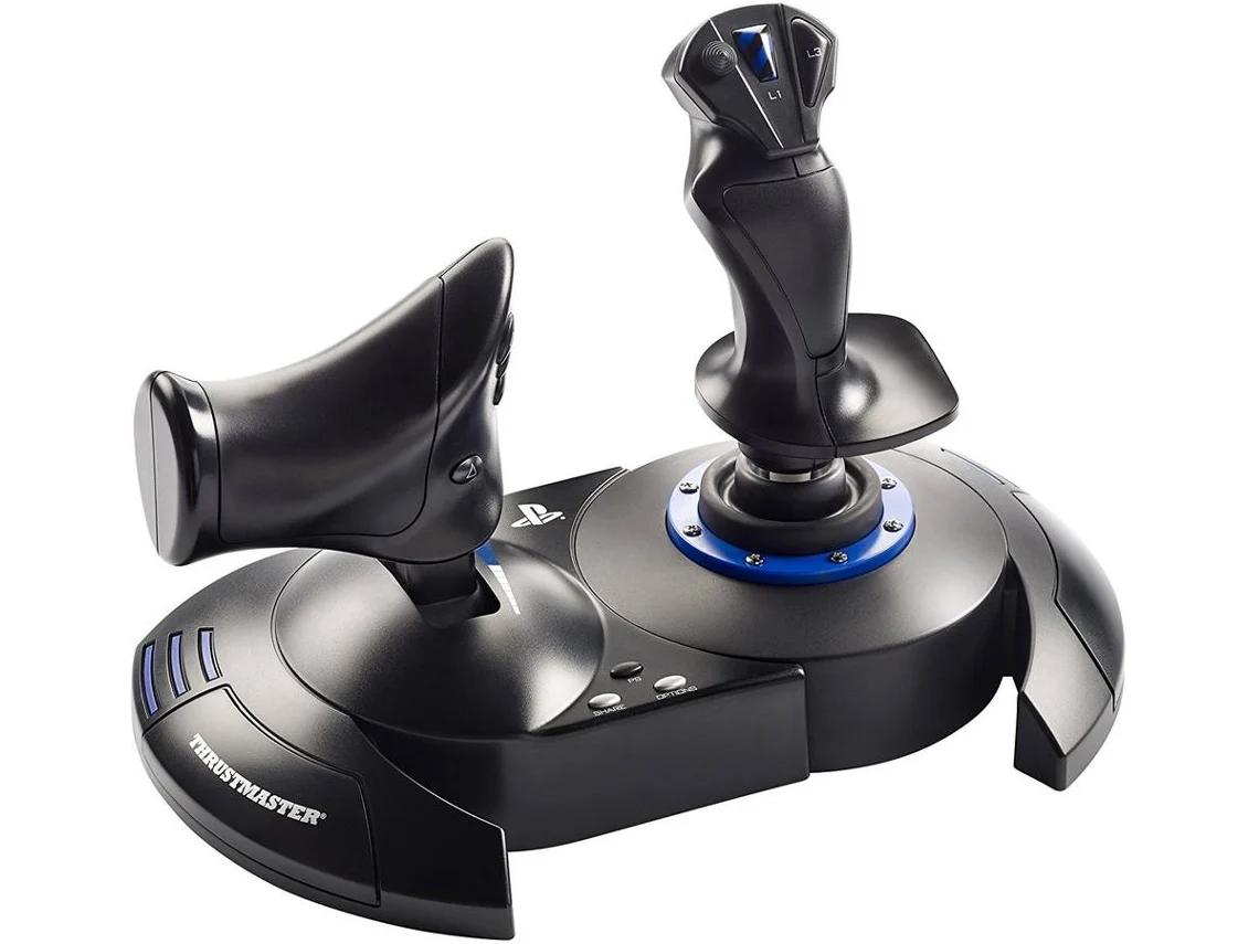 Joystick THRUSTMASTER T Flight Hotas 4 (Multiplataforma - Preto)