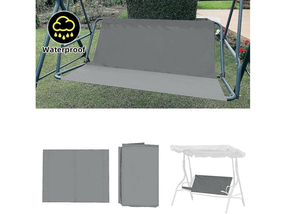2026 tapa de Asiento de Columpio Reemplazo para Banco Columpio Jardín 2/3 Asientos Poliéster Impermeable 113*94cm