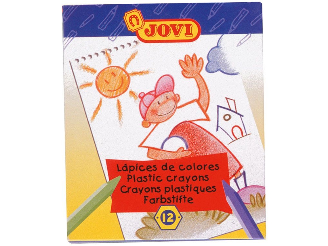 Lápis de Cera Hexagonal JOVI 12