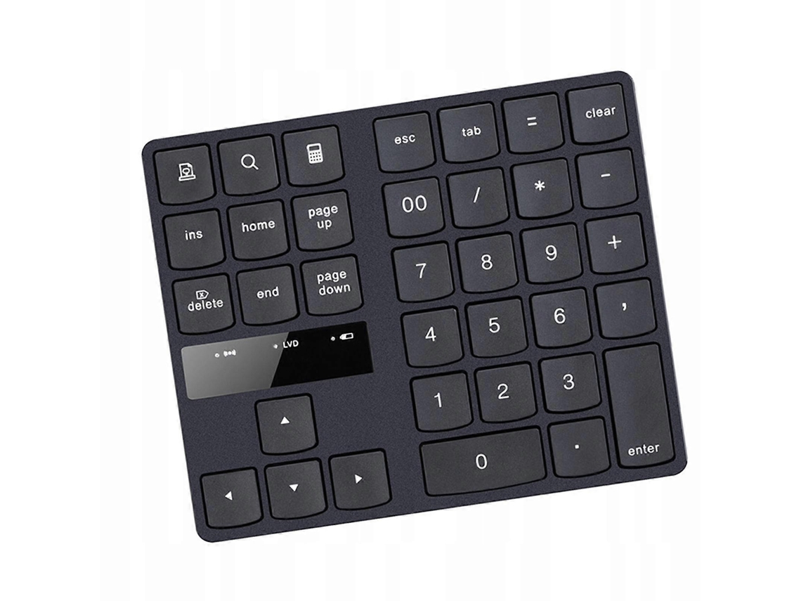 Teclado Numérico Mecânico Sem Fio De 35 Teclas Ly Ebike