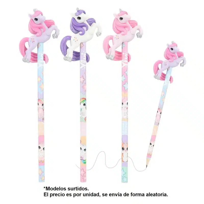 Lápiz Con Figura 3d Ylvi Unicornio Modelos Surtidos 12860 Depesche Depeschemás De 5 Años