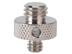 Adaptador De Porca Macho De 1/4 Polegada Para 3/8 Polegada Para Tripé, Conector De Rosca Dupla Face Padrão Para Câmera