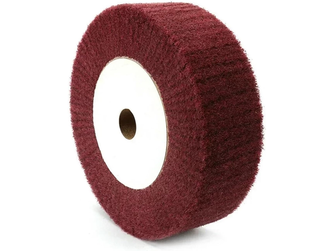 Disco De Polimento Com Aletas Fibra Nylon 150/200 Mm, Almofada