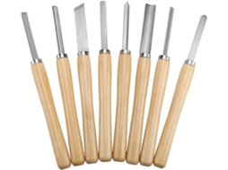 Conjunto De 8 Peças De Plainas Para Tornear Madeira, Ferramentas De Ferro Para Entalhar Madeira. Gokoco