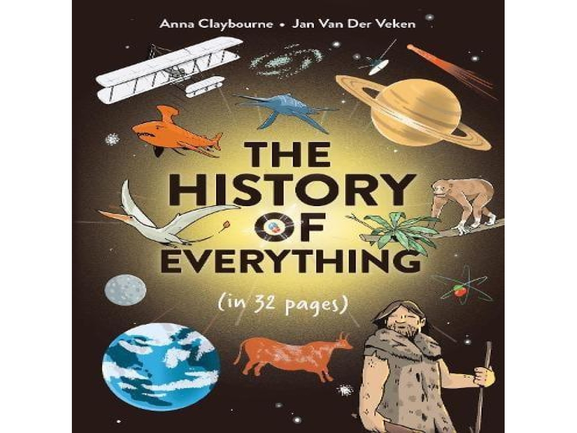 Livro History of Everything in 32 Pages de Anna Claybourne (Inglês)