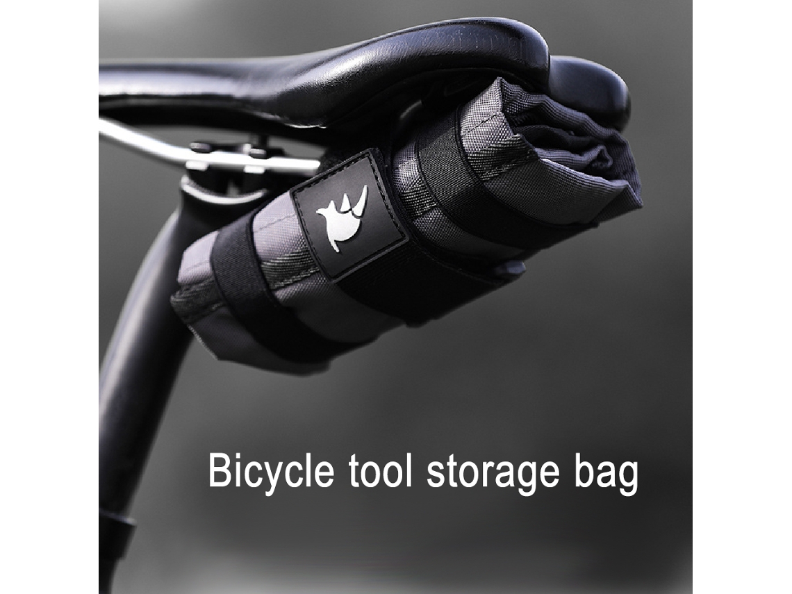 Bolsa De Ferramentas De Bicicleta Rhinowalk Portátil Plegável