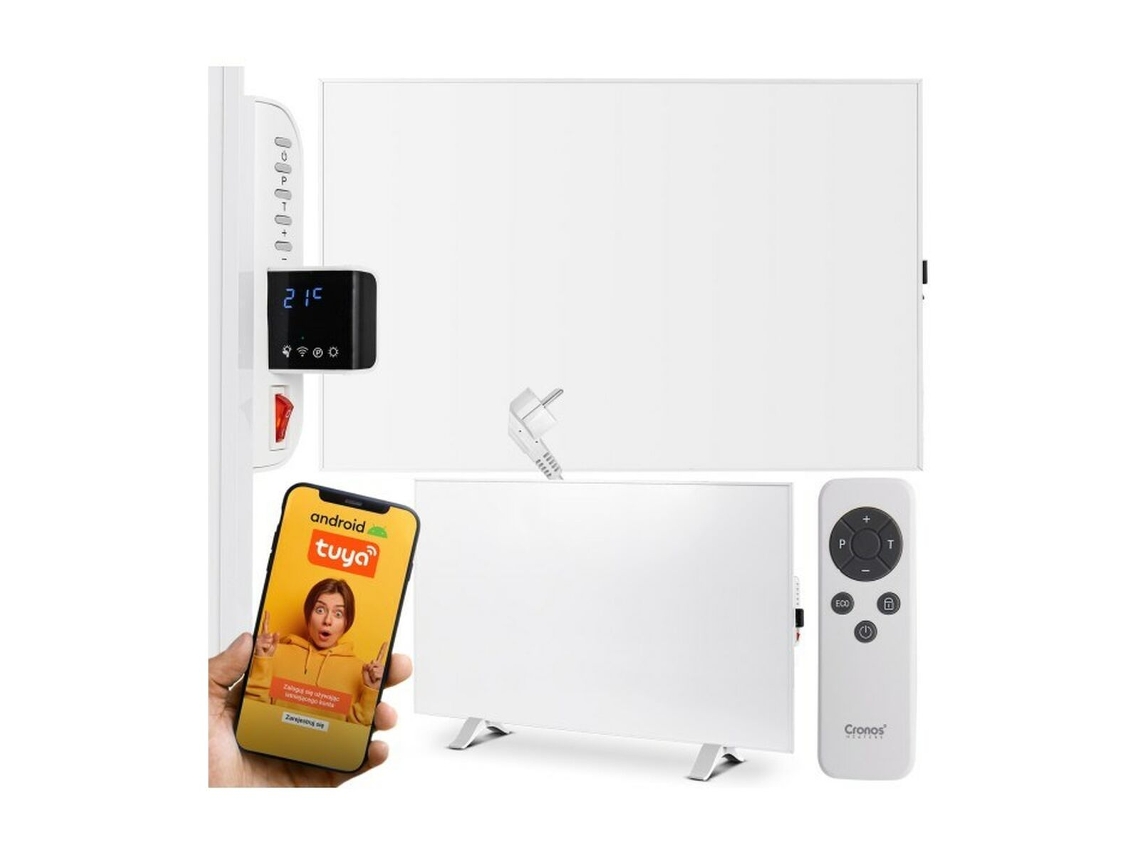Aquecedor CRONOS Crp-600Twp Branco 600 W 1 Peça