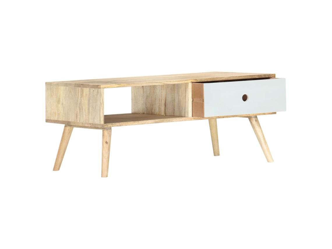 Mesa de Centro 90x50x40 Cm Madeira de Mangueira Maciça MAISON EXCLUSIVE