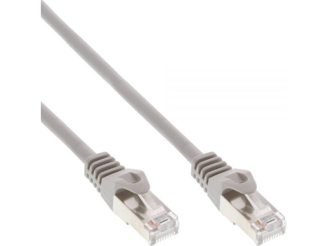 Cabo de Rede INLINE (RJ45 - 10 m - Cinzento)