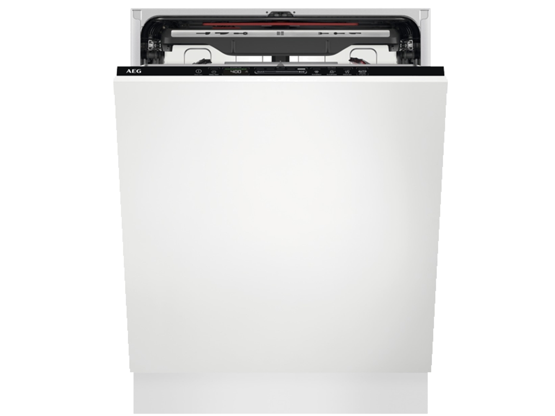Máquina de Lavar Loiça Encastre AEG FSE74707P (15 Conjuntos - 60 cm - Painel Preto)