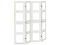 Room Divider, Room Dividers Vidaxl Branco Madeira (40 X 160 Cm)