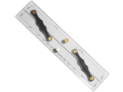 Régua Paralela Para Navegação, Divisor De Plástico De 30 Cm (12