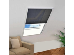 Vidaxl Tela Anti-insetos Plissada Para Janela Alumínio 60x80cm