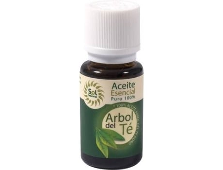 Óleo Essencial SOL NATURAL Tea Tree (15 ml de óleo essencial (Árvore do Chá))