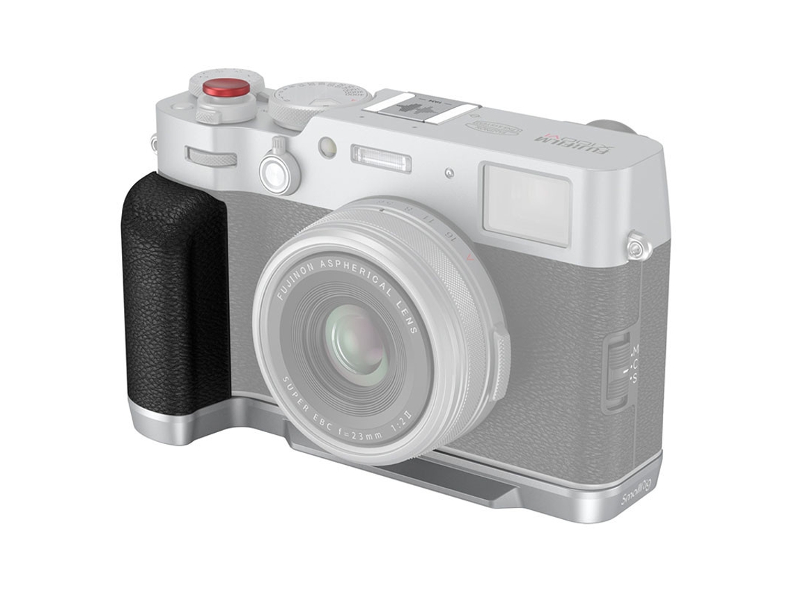 Punho em L SMALLRIG 4555 para Fujifilm X100vi / X100v Prata