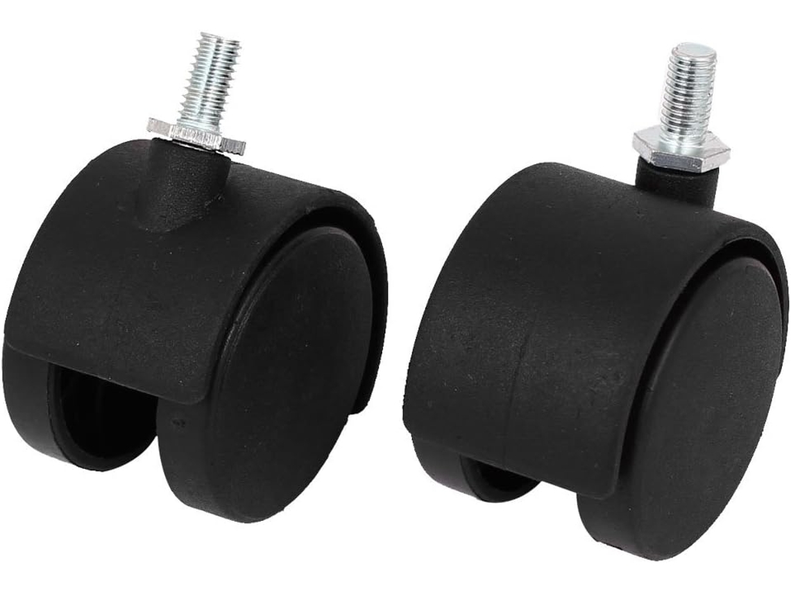Rodízio Giratório Aexit Com Haste, 8 Mm, (2 Unidades)