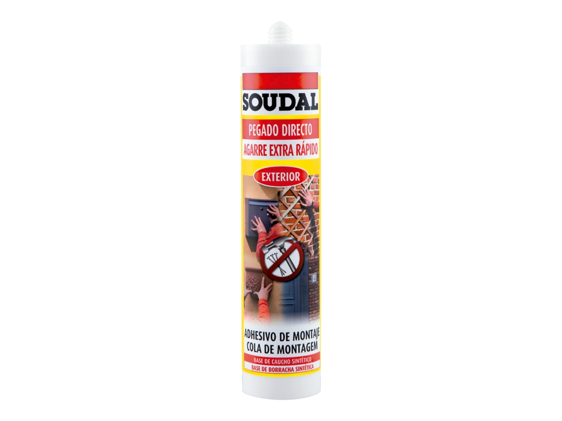 Cola De Montagem Exterior Soudal 360g