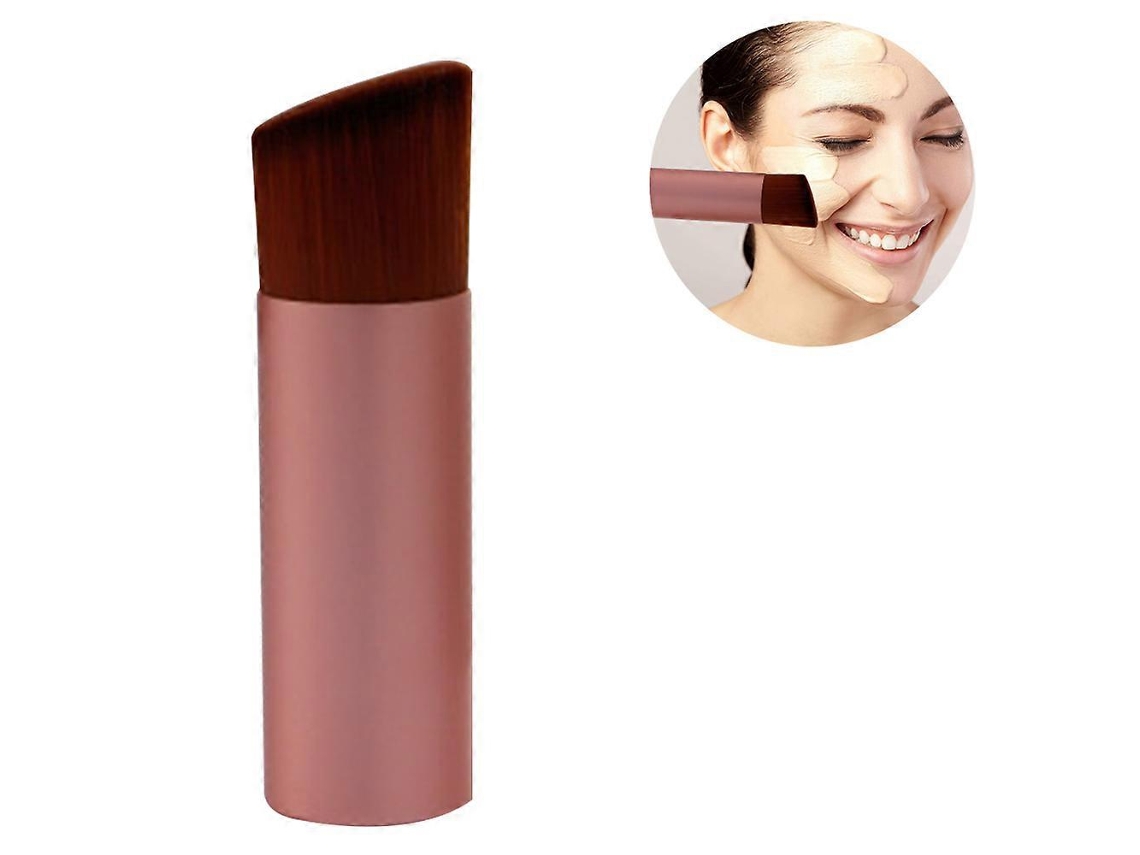 Pincel De Maquiagem, Pincel De Viagem Para Blush, Pincel De Pó Portátil Compatível Com Blush, Esfumar E Cosméticos Em Pó Perfeitos. Everley891