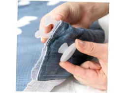 Capa De Edredom Doméstica, Clipes De Plástico, Prendedores Para Cobertores De Cama, Prendedores Transparentes Para Quarto, 4 Peças